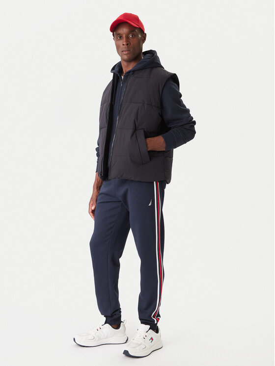 Nautica Nautica Spodnie dresowe Yakima N1T04064 Granatowy Regular Fit