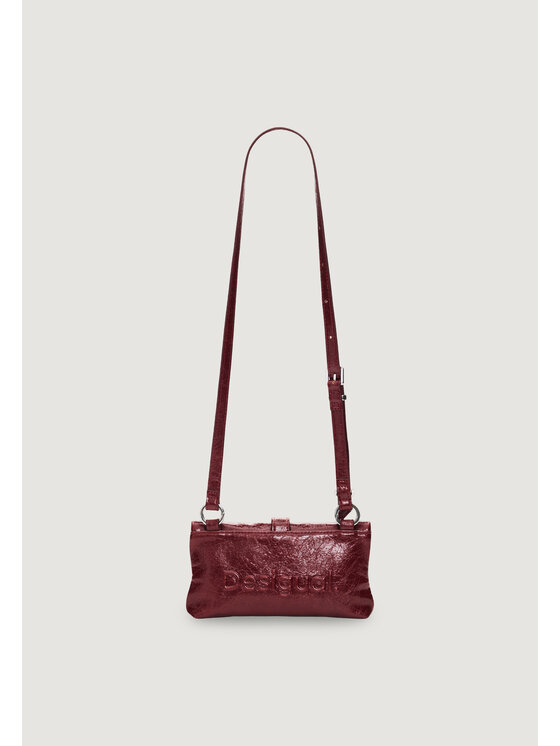 Desigual Desigual Portfel MONE_HALF LOGO CLUTCH MI Czerwony