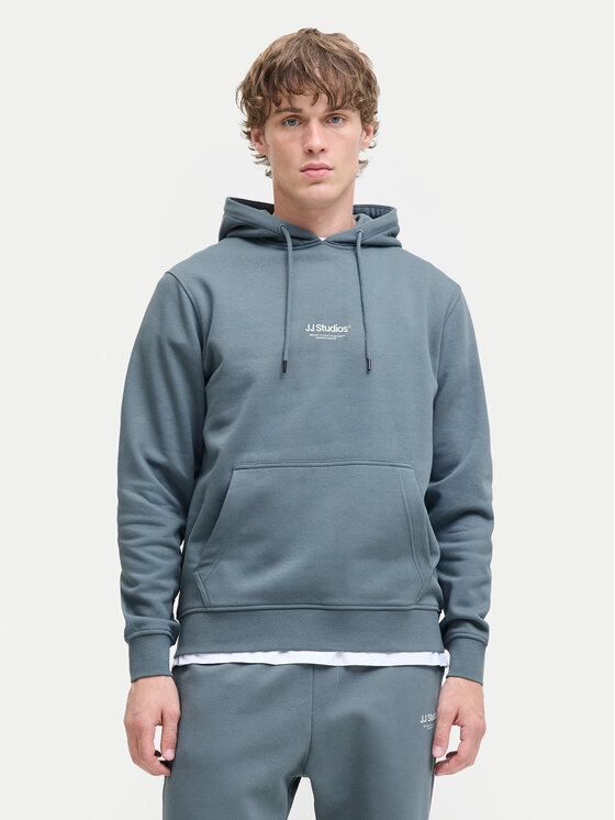 Jack&Jones Jack&Jones Majica dugih rukava Soho 12278789 Plava Relaxed Fit