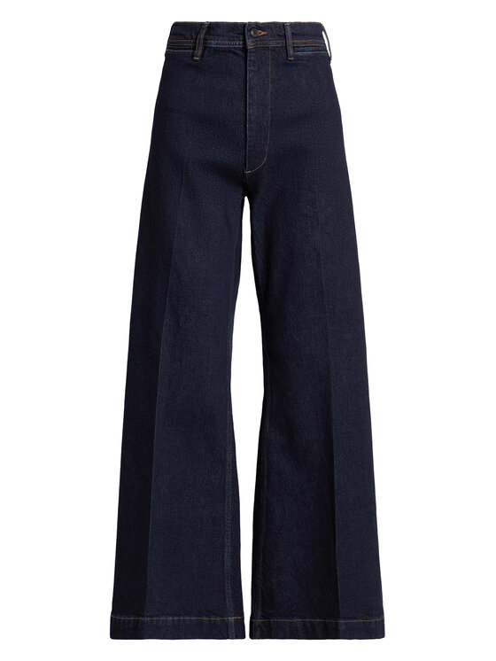 Polo Ralph Lauren Polo Ralph Lauren Jeans hlače 211B17119001 Mornarsko modra Wide Leg