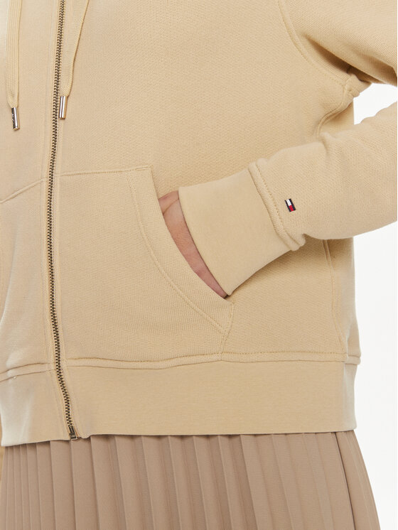 Tommy Hilfiger Tommy Hilfiger Μπλούζα 1985 WW0WW39189 Μπεζ Regular Fit