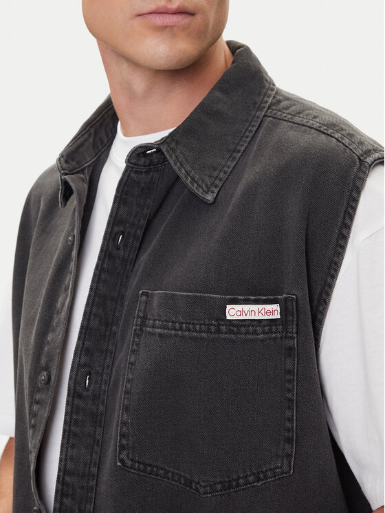 Calvin Klein Jeans Calvin Klein Jeans Veste LV04RC733G Melns Regular Fit