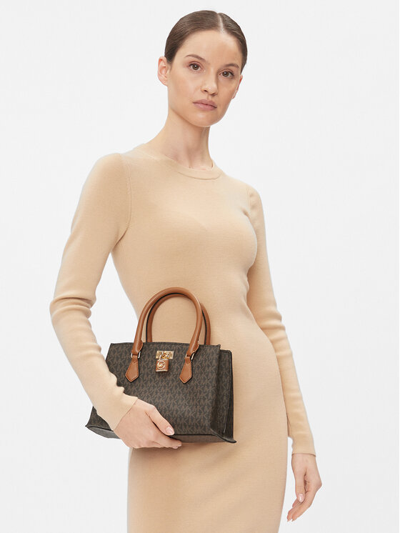 MICHAEL Michael Kors MICHAEL Michael Kors Дамска чанта Ruby 30S3GR0S1B Кафяв