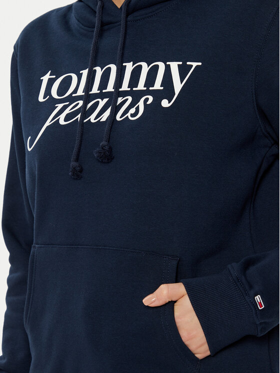 Tommy Jeans Tommy Jeans Pulóver DW0DW20170 Sötétkék Regular Fit