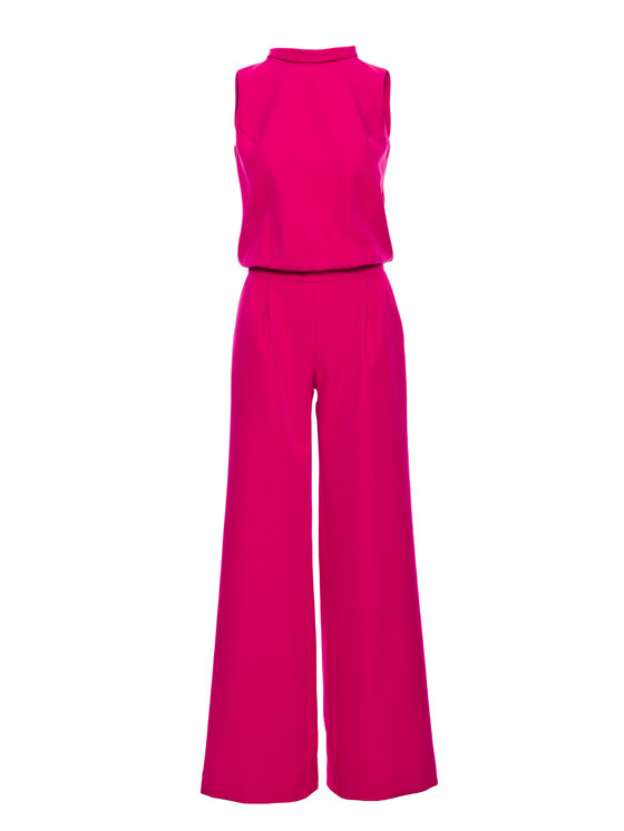Made of Emotion Made of Emotion Kombinezon M382 Różowy Wide Leg