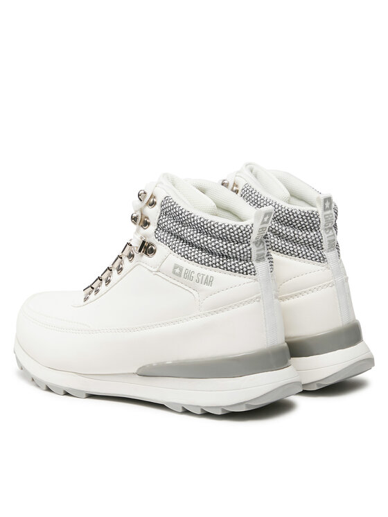 Big Star Shoes Big Star Shoes Черевики туристичні MM274675 Білий