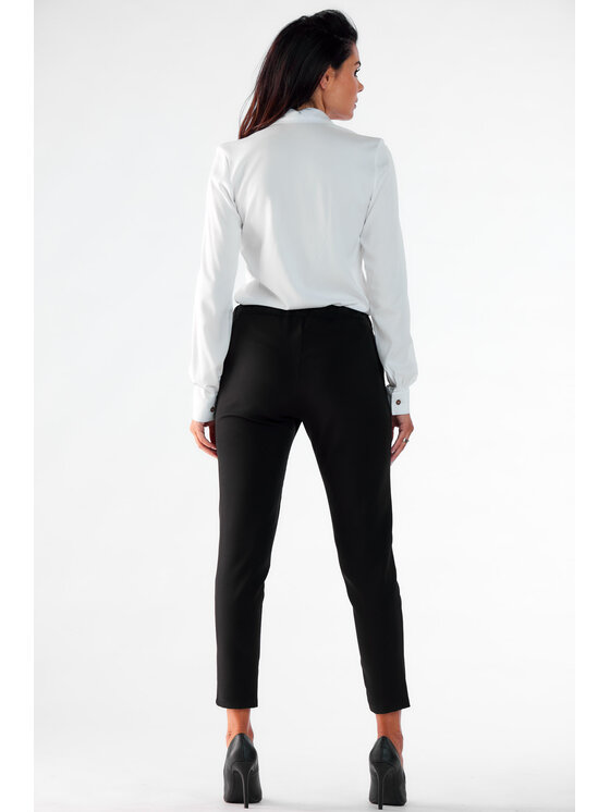Awama Awama Dámske nohavice A532 Čierna Basic Fit