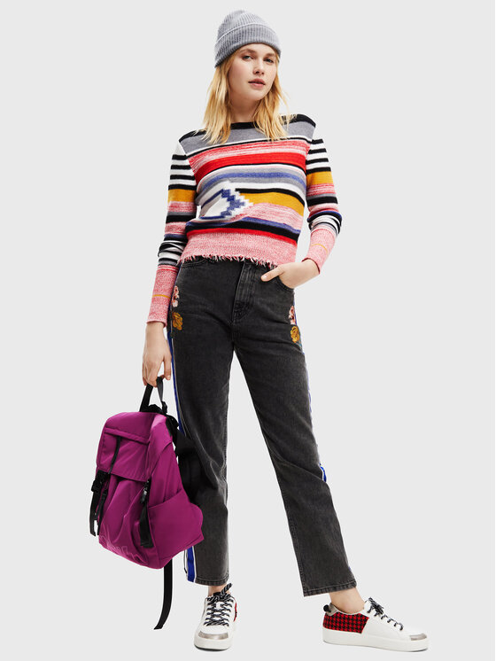 Maglione Lola 22WWJF32 Multicolore Regular Fit