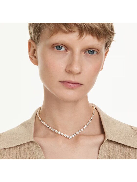 Swarovski Swarovski Naszyjnik Kolia Mesmera 5743826 Złoty