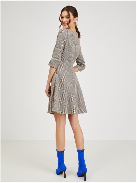 Orsay Orsay Sukienka 422178-048000__42 Brązowy Regular Fit