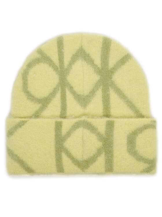 Calvin Klein Calvin Klein Căciulă Emblem Aop Brushed LV04D8071G Verde