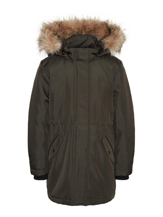 Vero Moda Girl Vero Moda Girl Μπουφάν χειμωνιάτικο 10290910 Γκρι Regular Fit