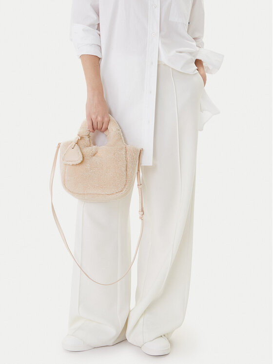 Aldo Aldo Handtasche Ssoftsherpaa 14141531 Écru