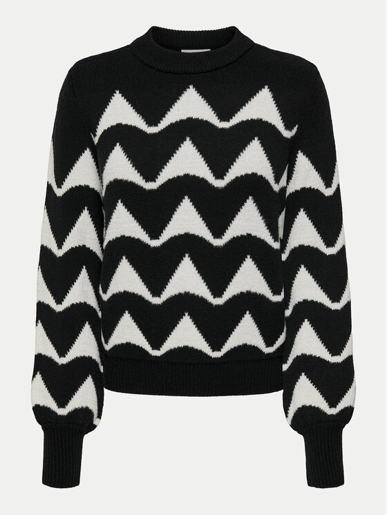 JDY JDY Pulover Tina 15330567 Negru Regular Fit