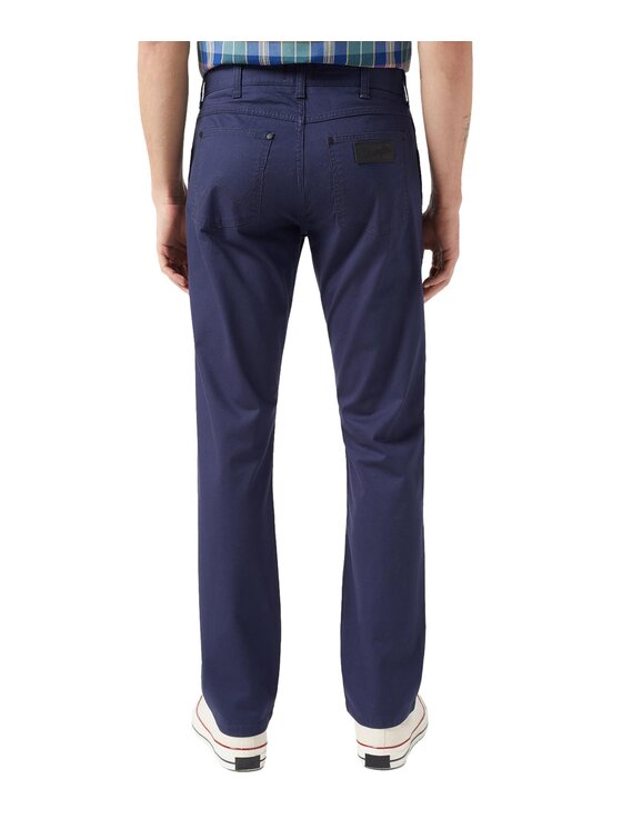Wrangler Wrangler Spodnie materiałowe 112350802 Granatowy Regular Fit