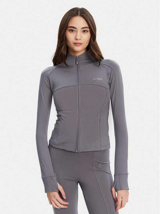 Guess Bluza V5RP17 KCD02 Szary Regular Fit