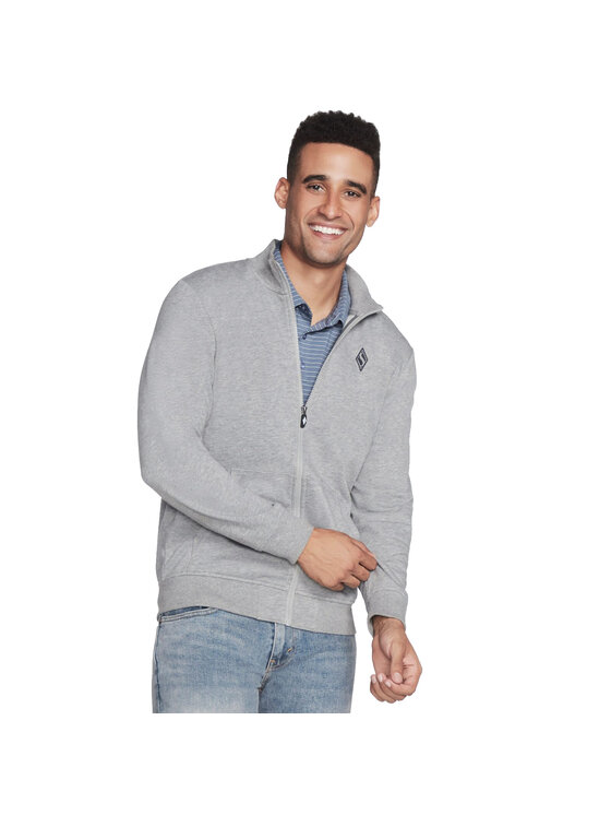 Skechers Skechers Felpa Skechers The Hoodless Hoodie Grigio Regular Fit