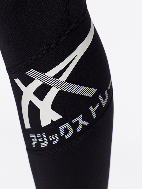 Asics Asics Leggings Tiger 2032C513 Crna Slim Fit