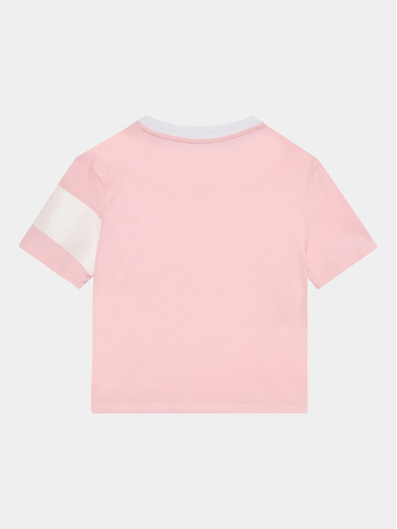 Guess Guess T-Shirt J3YI07 K8HM4 Ροζ Regular Fit
