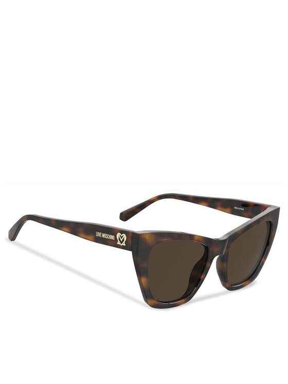 Ochelari de soare LOVE MOSCHINO MOL070/S 205913 0865370 Maro