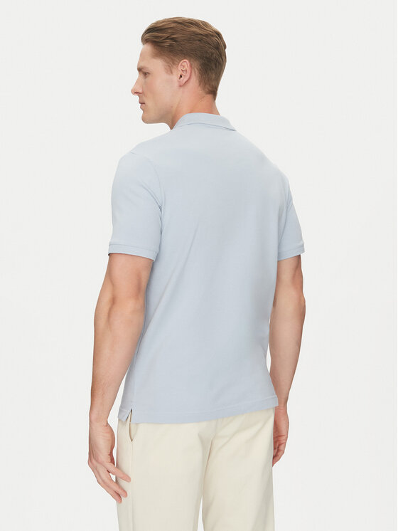 Calvin Klein Calvin Klein Polo majica K10K111196 Svetlo modra Slim Fit
