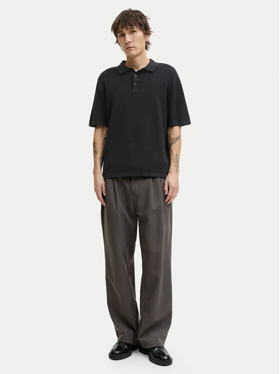 Jack & Jones Jack & Jones Svetr George 12268281 Černá Relaxed Fit