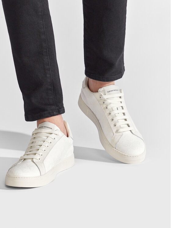 Emporio Armani Emporio Armani Sneakersy X4X316 XM741 M801 Biały