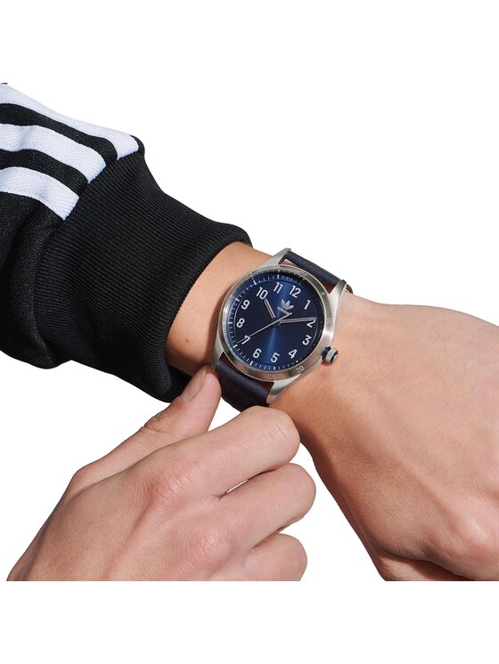 adidas Originals adidas Originals Ročna ura Code Four Watch AOSY23038 Srebrna