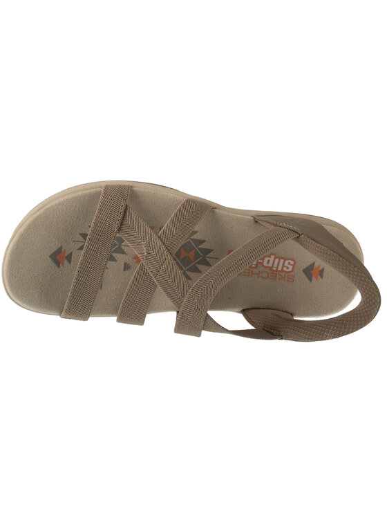 Skechers Skechers Sandali Slip-Ins: Reggae Slim - Stretch Flex Beige