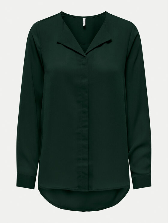 ONLY ONLY Košulja Tiana 15332598 Zelena Loose Fit