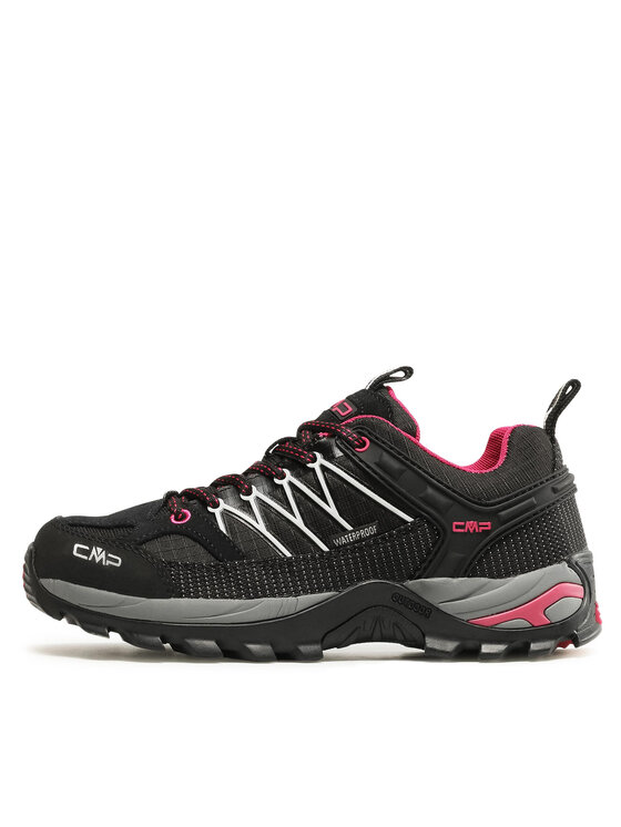 CMP CMP Trekkingi Rigel Low Wmn Trekking Shoes Wp 3Q54456 Czarny