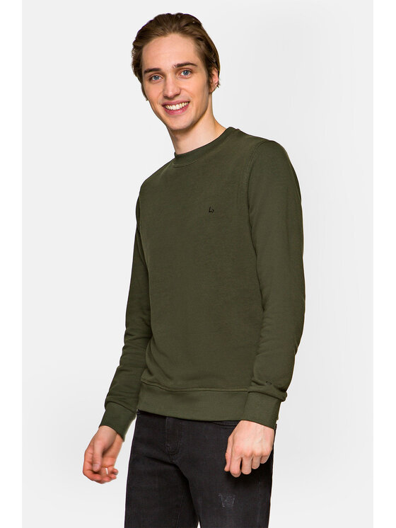 Lancerto Lancerto Bluza Cayden Zielony Regular Fit