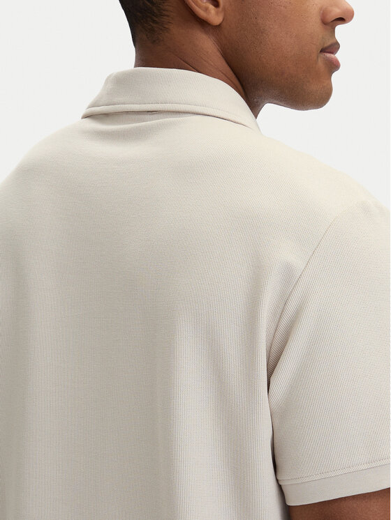 Calvin Klein Jeans Calvin Klein Jeans Tricou polo LV04RF205G Crem Regular Fit