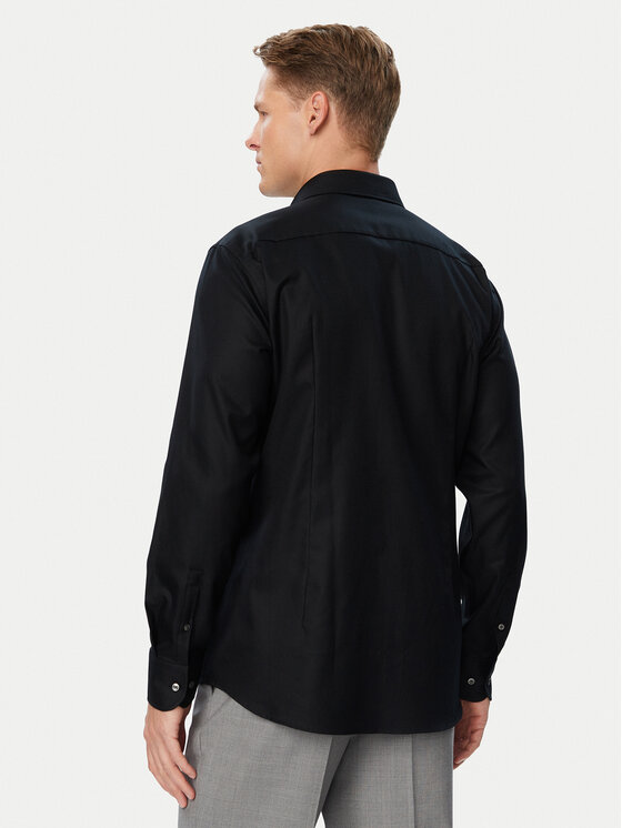 BOSS BOSS Särk H-Hank-K-C1-261 50560628 Must Slim Fit