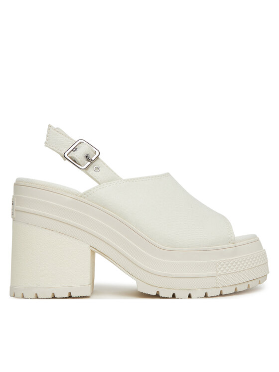 Női Szandál Converse, Méret: 39.5, Ekru, Chuck 70 De Luxe Heel Sandal Platform A13796C