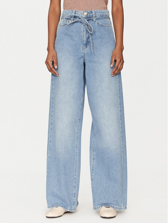 Marella Marella Farmer Fiuggi 2515181181 Kék Wide Leg