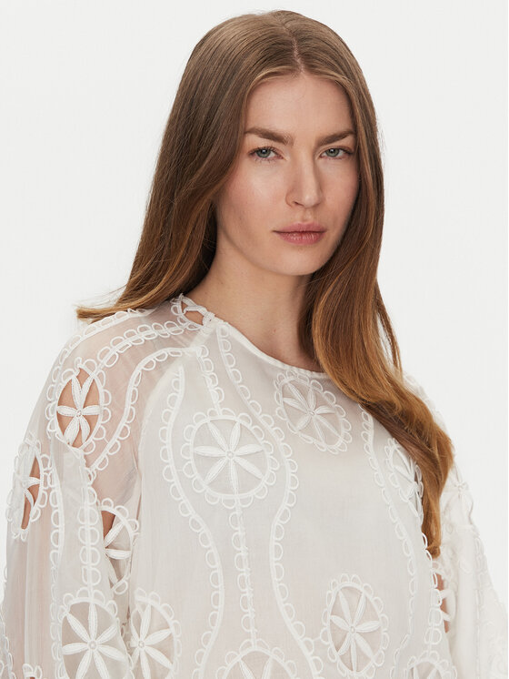 Bardot Bardot Bluză 59731TB Alb Regular Fit