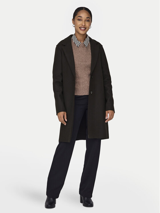 ONLY ONLY Cappotto di transizione 15213300 Marrone Regular Fit