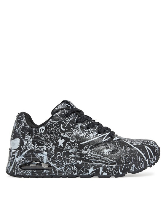 Skechers Skechers Tenisice Street Uno - Process Sketch 177972/BKW Crna