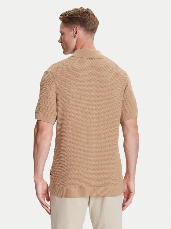 BOSS BOSS Kardigan C-Iconico 50543163 Beżowy Regular Fit