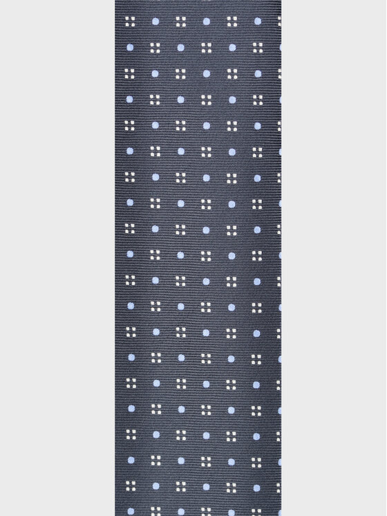 Evenemen Evenemen Krawat we wzór Granatowy