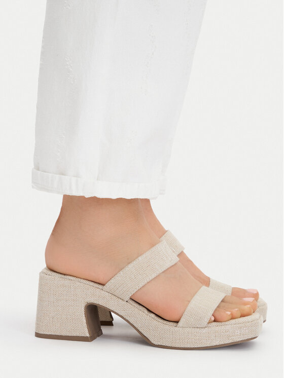 DeeZee DeeZee Pantoletten CEO-YLD-H9004 Beige