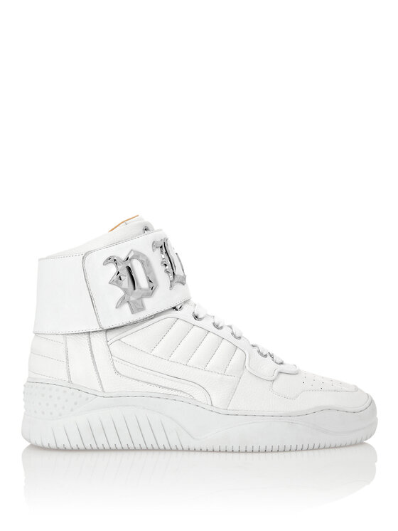 PHILIPP PLEIN PHILIPP PLEIN Sneakersy 1455 Biela