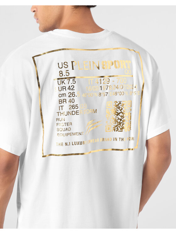 Plein Sport Plein Sport T-shirt 24075 Bianco Regular Fit