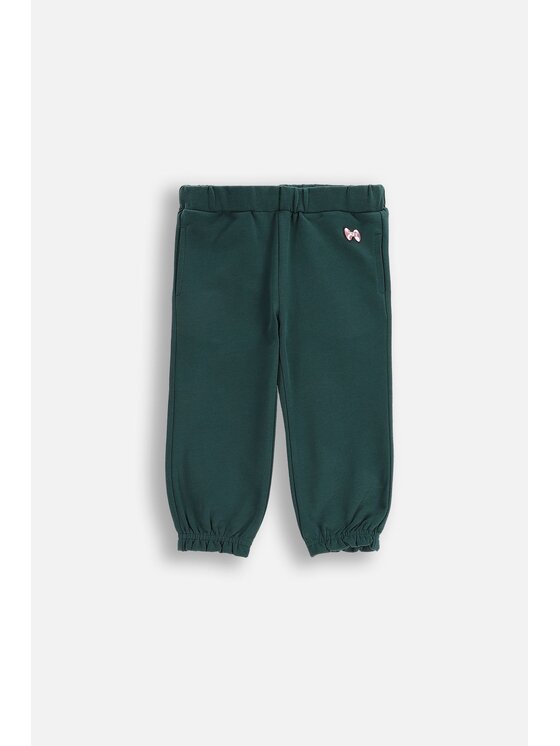 Dziecięce Spodnie dresowe Coccodrillo, Rozmiar 74, Zielone, ZC5120102HGN-011