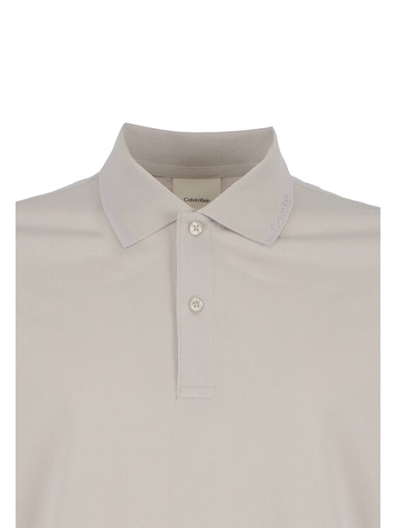 Calvin Klein Calvin Klein Polo K10K114484PBQ Grigio Regular Fit
