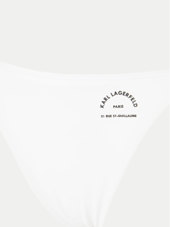 KARL LAGERFELD KARL LAGERFELD Μπικίνι κάτω μέρος A1W46099 Λευκό