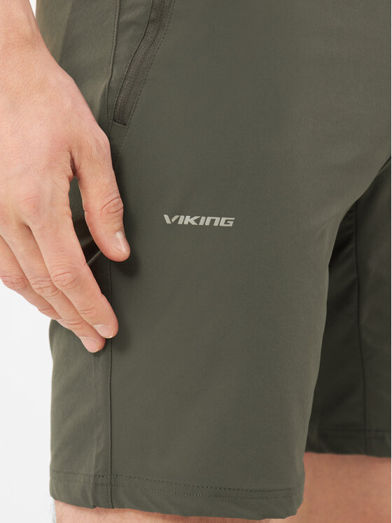 Viking Viking Szorty Spodenki Expander Man Szary Regular Fit