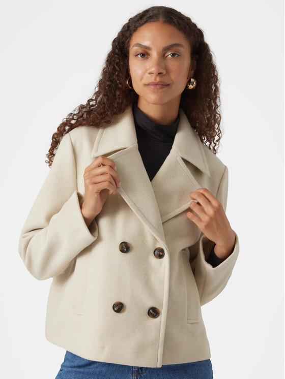 Vero Moda Vero Moda Prijelazna jakna Vincemia 10300488 Bež Regular Fit