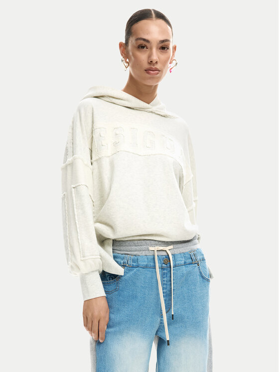 Desigual Desigual Jogginghose Sportti 26SWDD42 Grau Relaxed Fit